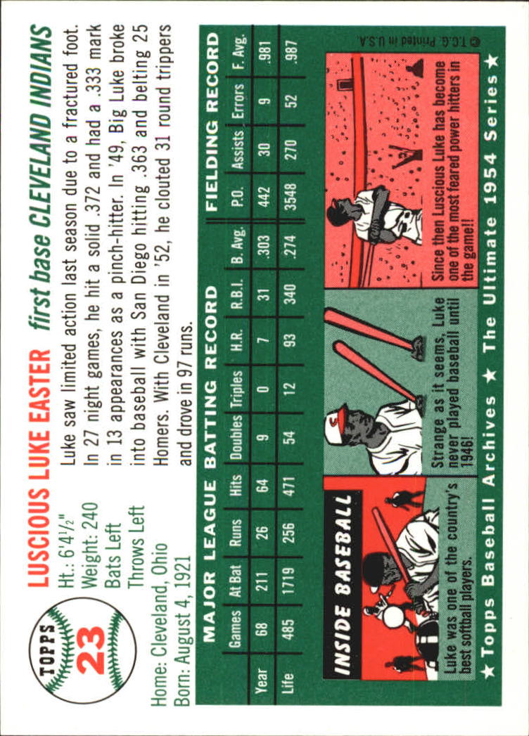 1994 Topps Archives 1954 Gold Baseball - Picture 15 of 94