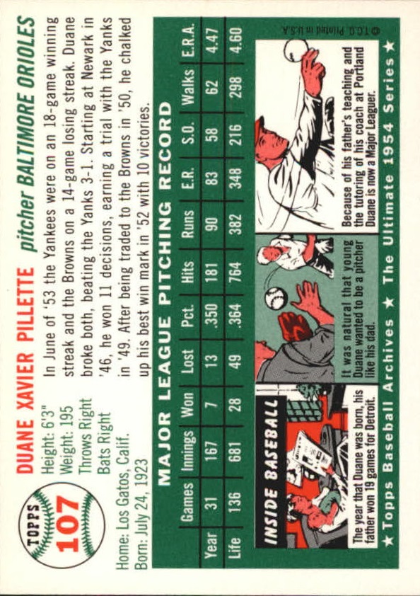 1994 Topps Archives 1954 Gold Baseball - Picture 43 of 94