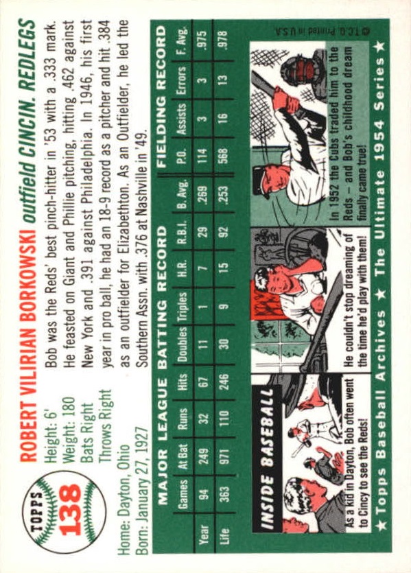1994 Topps Archives 1954 Gold Baseball - Picture 63 of 94
