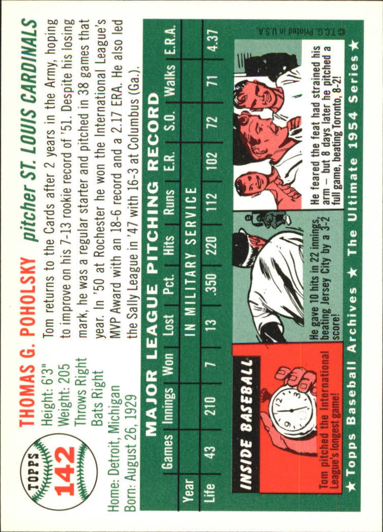 1994 Topps Archives 1954 Gold Baseball - Picture 65 of 94