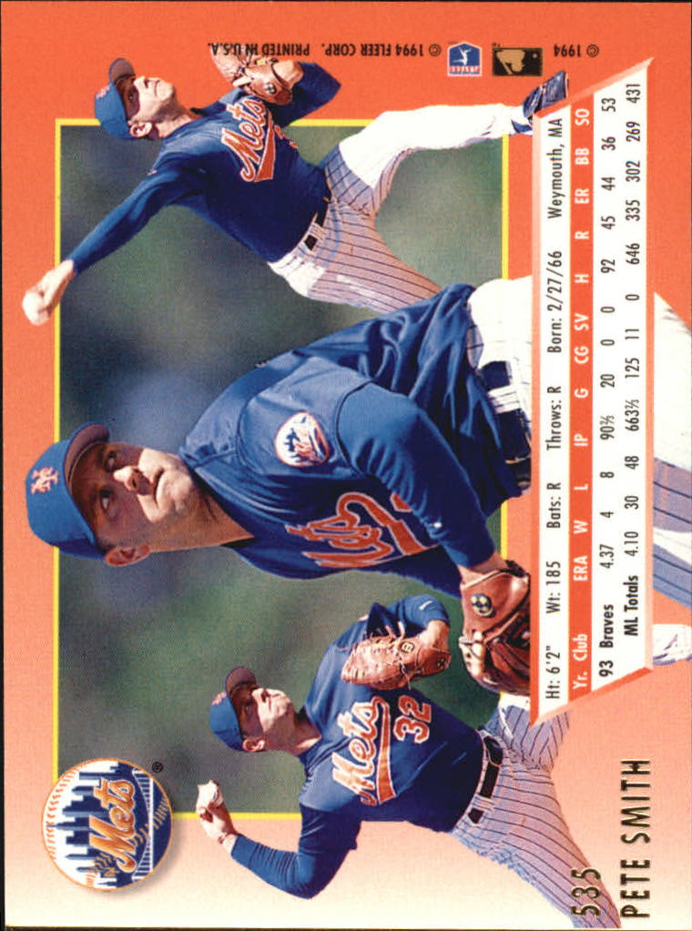 1994 Ultra Baseball Card Pick 502-600