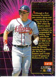 1994 Ultra (Fleer) Baseball "Insert" Cards - Picture 9 of 177