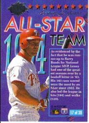 1994 Ultra (Fleer) Baseball "Insert" Cards - Picture 48 of 177