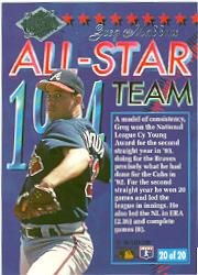 1994 Ultra (Fleer) Baseball "Insert" Cards - Picture 54 of 177