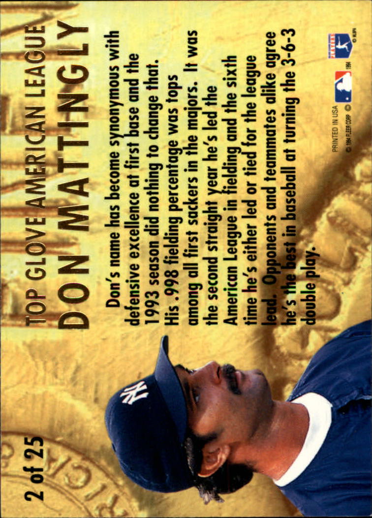 1994 Ultra (Fleer) Baseball "Insert" Cards - Picture 58 of 177