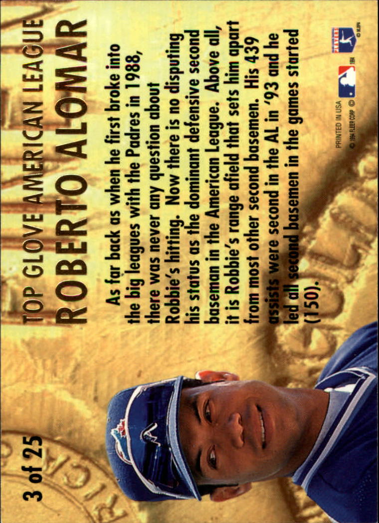 1994 Ultra (Fleer) Baseball "Insert" Cards - Picture 60 of 177