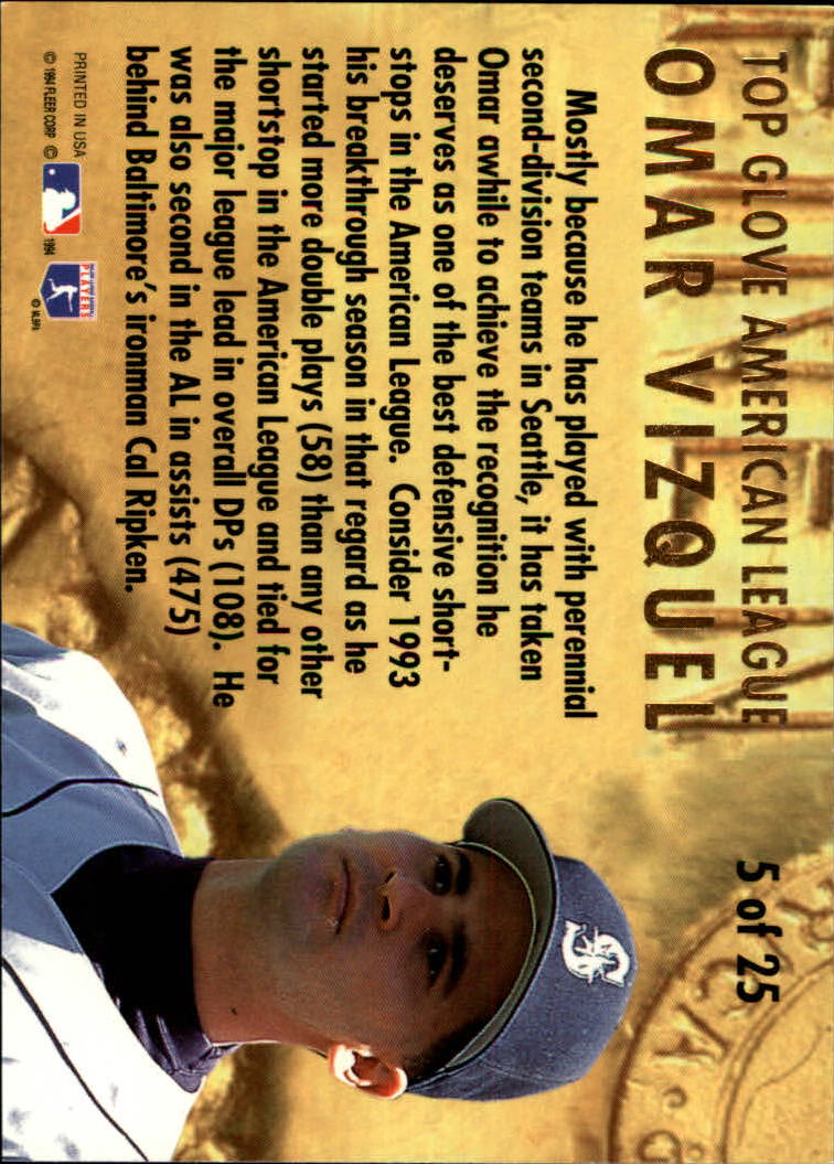 1994 Ultra (Fleer) Baseball "Insert" Cards - Picture 64 of 177