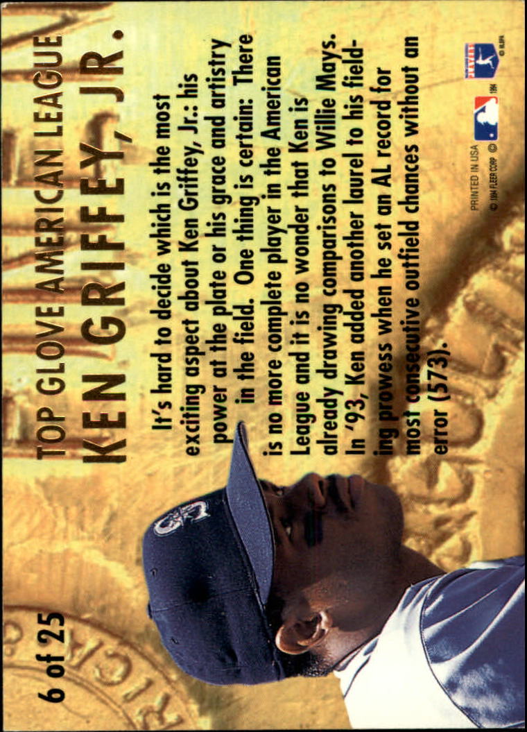 1994 Ultra (Fleer) Baseball "Insert" Cards - Picture 66 of 177
