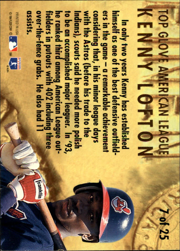 1994 Ultra (Fleer) Baseball "Insert" Cards - Picture 68 of 177