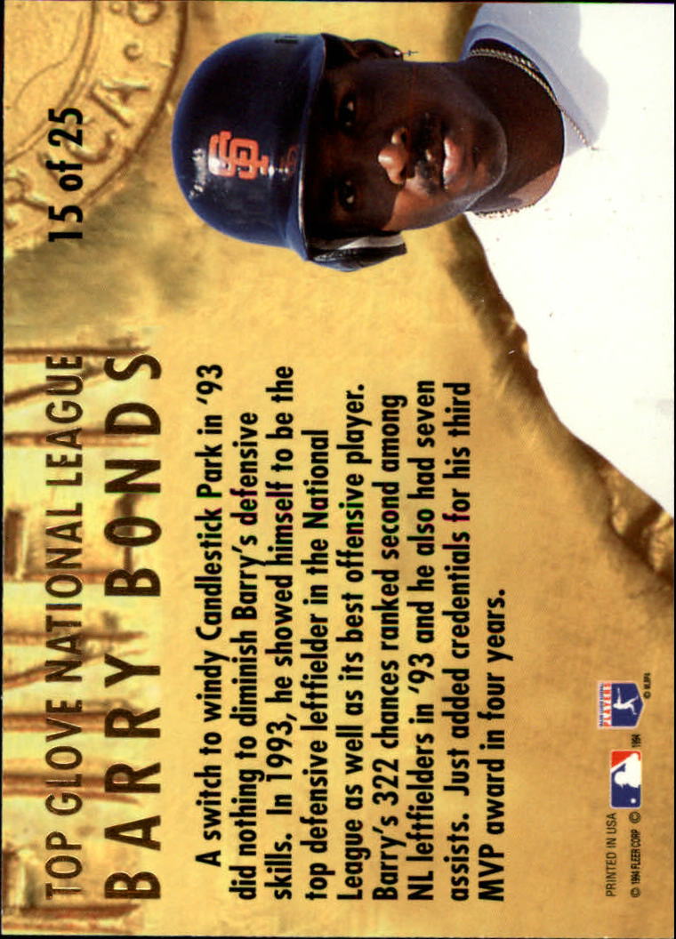 1994 Ultra (Fleer) Baseball "Insert" Cards - Picture 80 of 177
