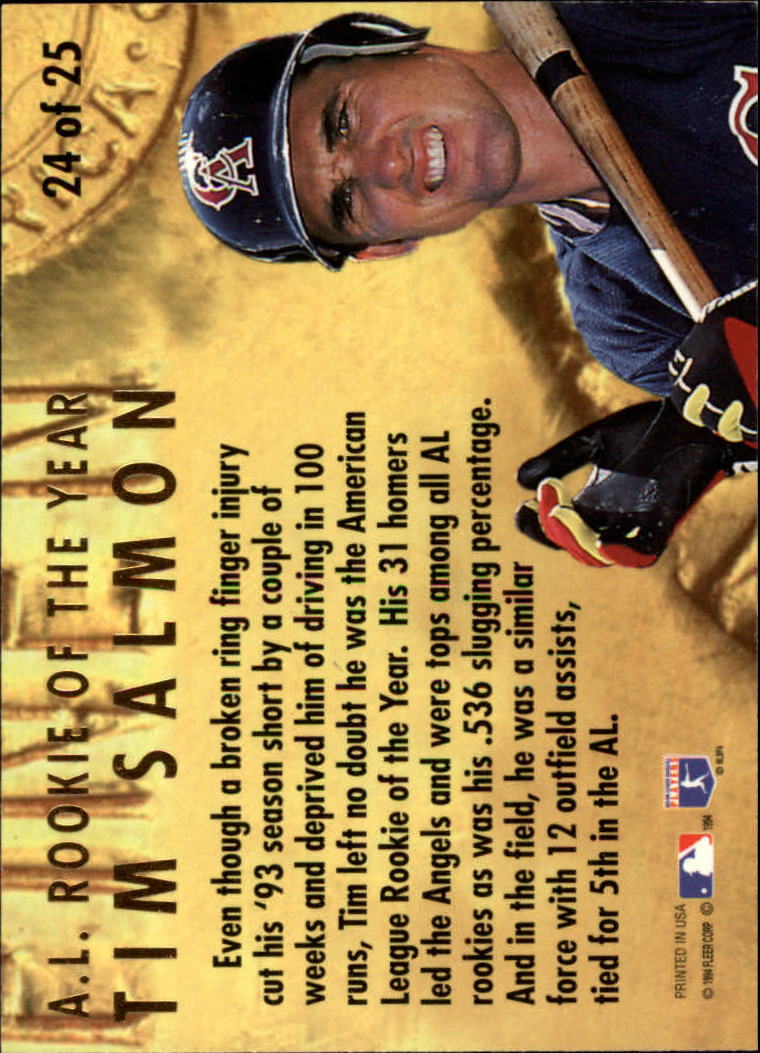 1994 Ultra (Fleer) Baseball "Insert" Cards - Picture 98 of 177