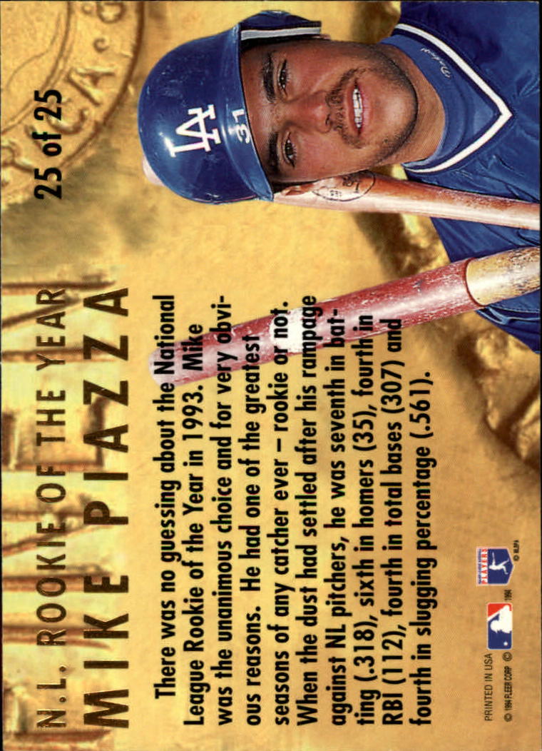 1994 Ultra (Fleer) Baseball "Insert" Cards - Picture 100 of 177