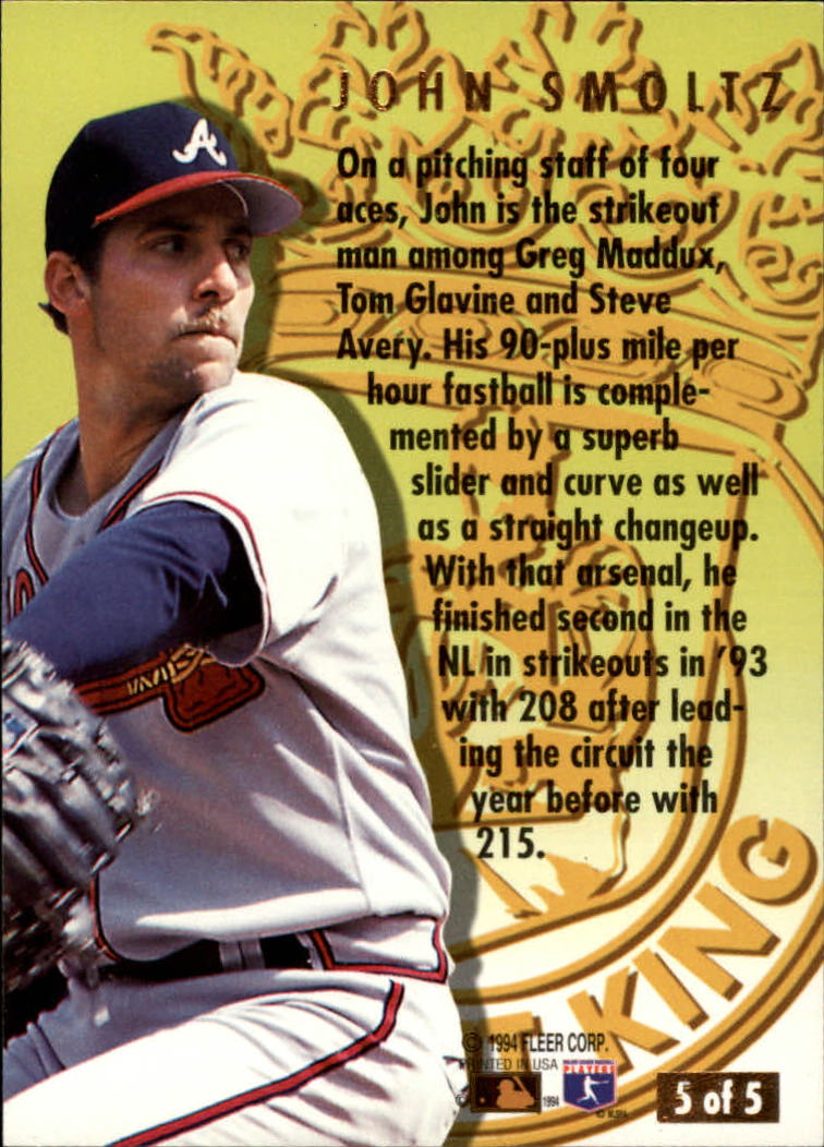 1994 Ultra (Fleer) Baseball "Insert" Cards - Picture 177 of 177