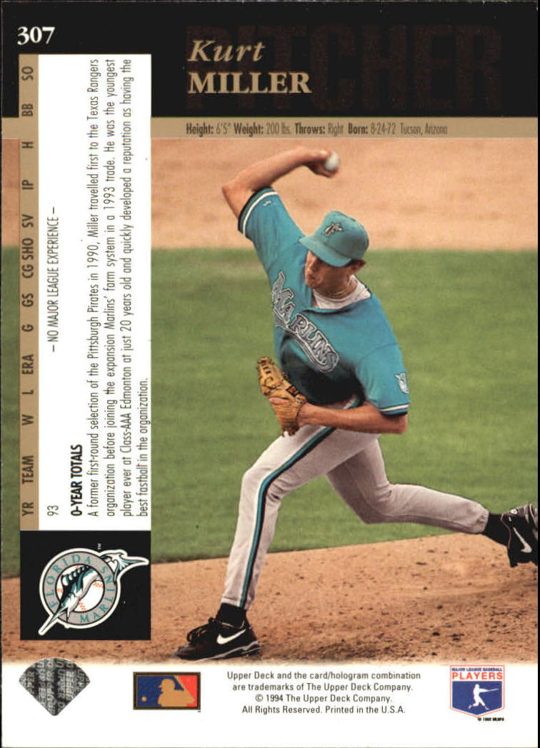 1994 Upper Deck Baseball Card Pick 251-500 - Picture 115 of 499