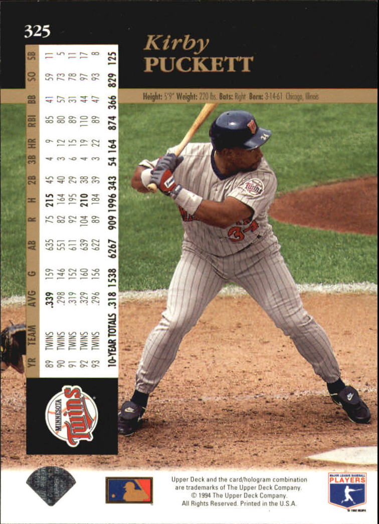 1994 Upper Deck Baseball Card Pick 251-500 - Picture 151 of 499