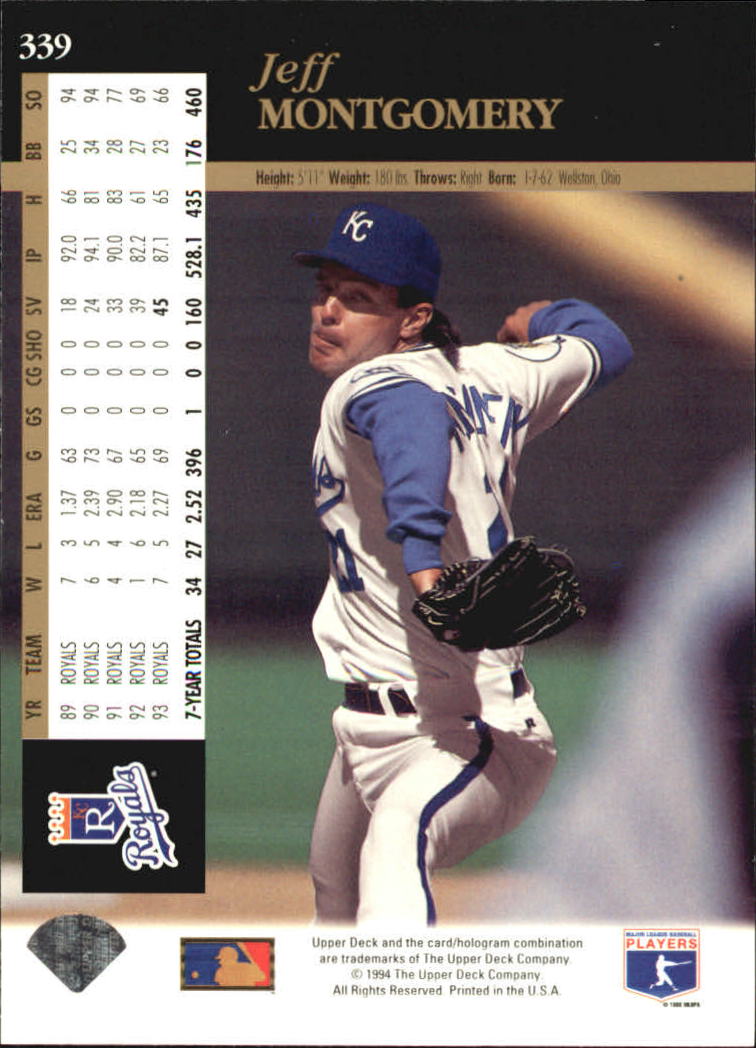 1994 Upper Deck Baseball Card Pick 251-500 - Picture 179 of 499