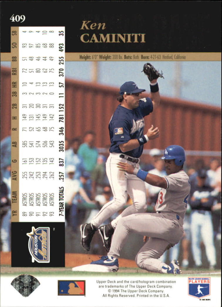 1994 Upper Deck Baseball Card Pick 251-500 - Picture 319 of 499