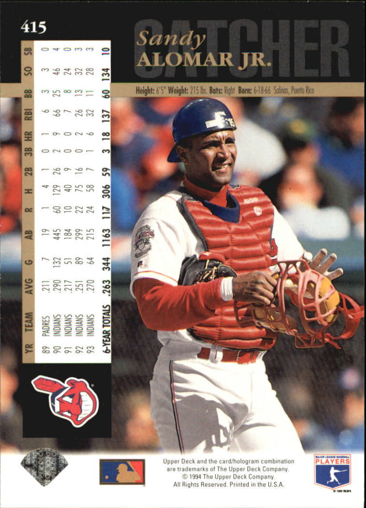 1994 Upper Deck Baseball Card Pick 251-500 - Picture 331 of 499