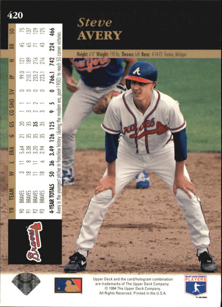 1994 Upper Deck Baseball Card Pick 251-500 - Picture 341 of 499