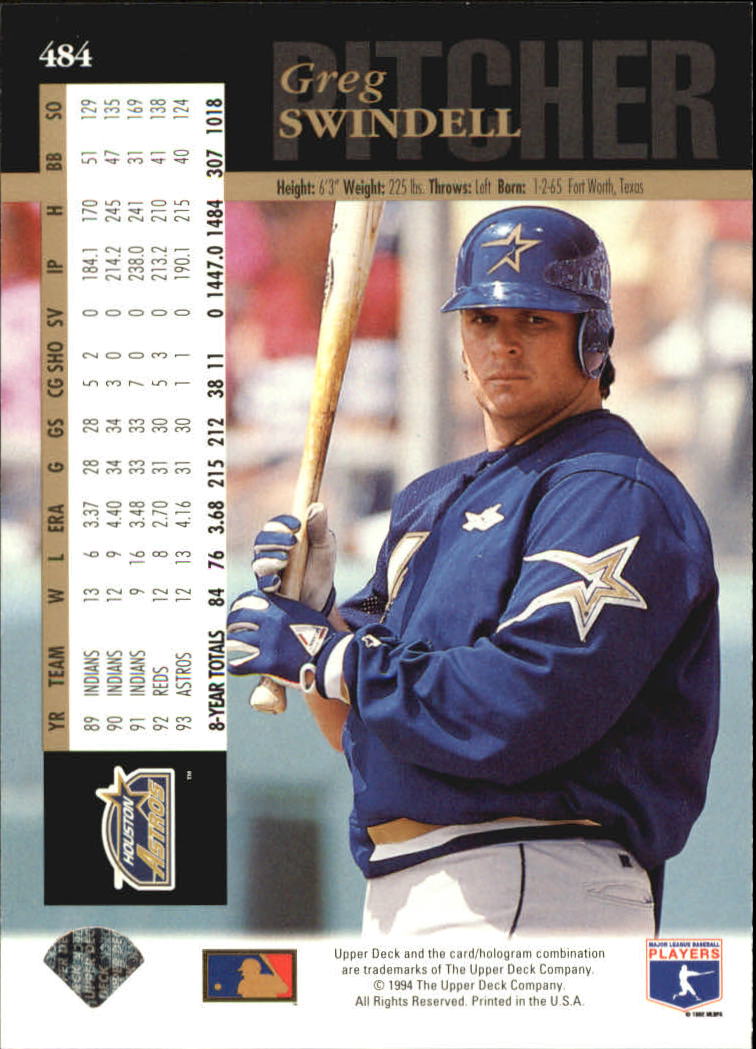 1994 Upper Deck Baseball Card Pick 251-500 - Picture 469 of 499