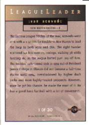 1994-95 Excel (Fleer) Minor League Baseball "Insert" Cards - Picture 33 of 71