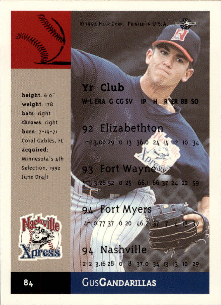 1994-95 Fleer Excel - #182 Jason Robbins (RC)