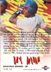 1994-95 Excel (Fleer) Minor League Baseball "Insert" Cards - Picture 7 of 71