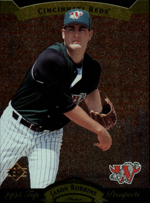 1995 SP Top Prospects - #42 Jason Robbins (RC)