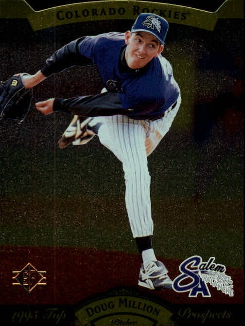 1995 SP Top Prospects - #42 Jason Robbins (RC)