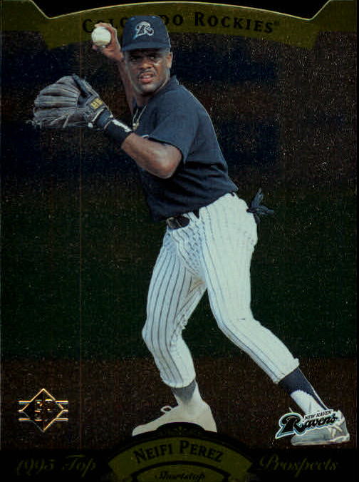 1995 SP Top Prospects - #42 Jason Robbins (RC)