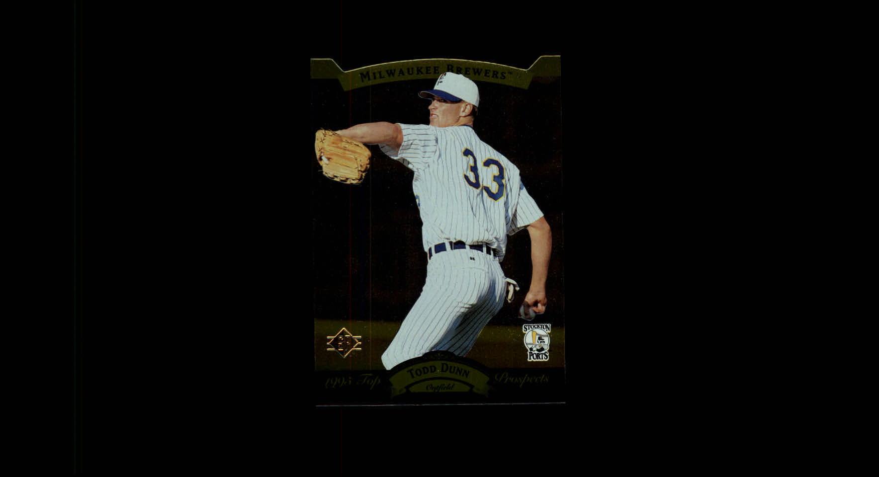 1995 SP Top Prospects - #42 Jason Robbins (RC)