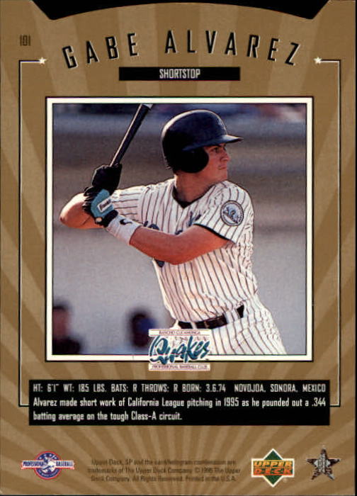 1995 SP Top Prospects - #42 Jason Robbins (RC)