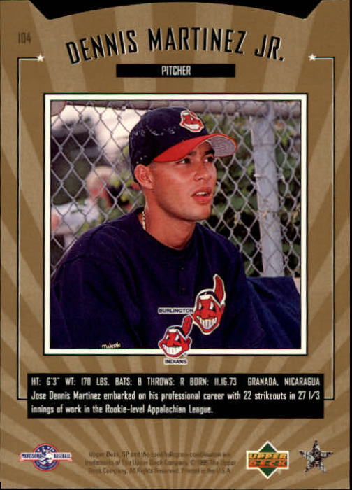 1995 SP Top Prospects - #42 Jason Robbins (RC)