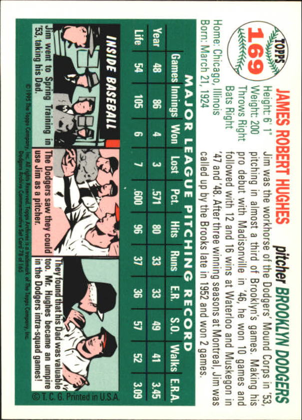 1995 Topps Archives Brooklyn Dodgers Baseball - Picture 104 of 186
