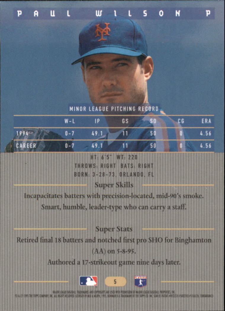 thumbnail 5  - 1995 Bowman&#039;s Best Baseball #1-90 - Your Choice GOTBASEBALLCARDS