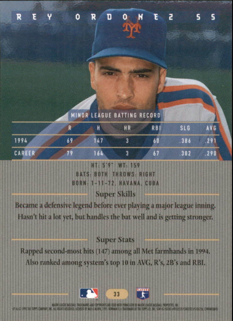 thumbnail 39  - 1995 Bowman&#039;s Best Baseball #1-90 - Your Choice GOTBASEBALLCARDS
