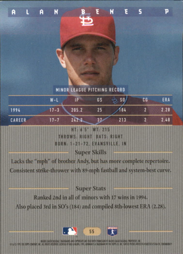 thumbnail 71  - 1995 Bowman&#039;s Best Baseball #1-90 - Your Choice GOTBASEBALLCARDS