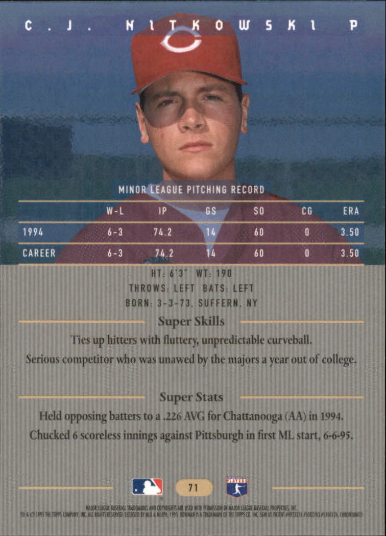 thumbnail 97  - 1995 Bowman&#039;s Best Baseball #1-90 - Your Choice GOTBASEBALLCARDS