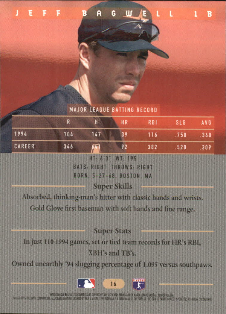 thumbnail 151  - 1995 Bowman&#039;s Best Baseball #1-90 - Your Choice GOTBASEBALLCARDS