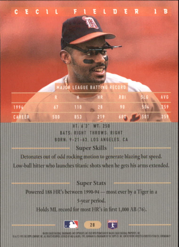 thumbnail 169  - 1995 Bowman&#039;s Best Baseball #1-90 - Your Choice GOTBASEBALLCARDS