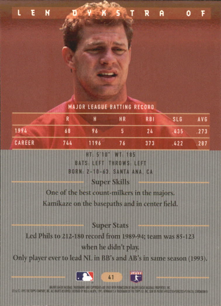 thumbnail 189  - 1995 Bowman&#039;s Best Baseball #1-90 - Your Choice GOTBASEBALLCARDS