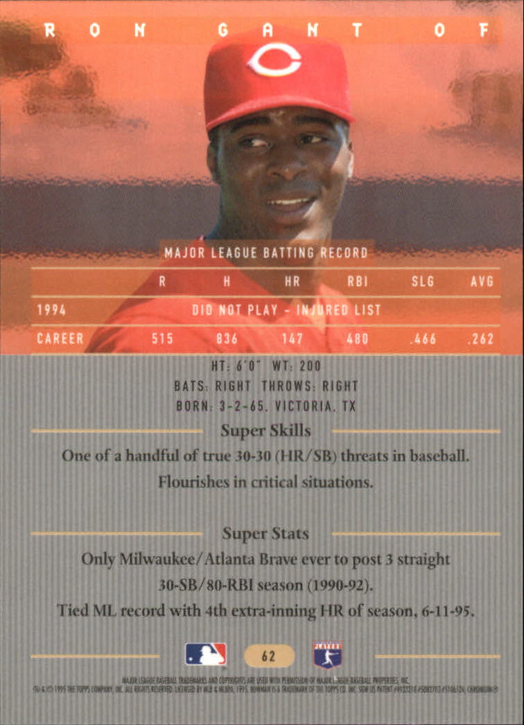 thumbnail 221  - 1995 Bowman&#039;s Best Baseball #1-90 - Your Choice GOTBASEBALLCARDS
