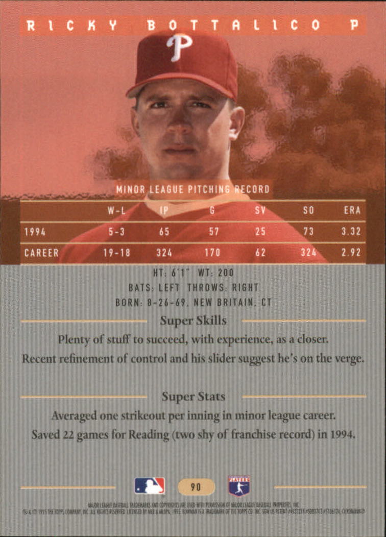 thumbnail 267  - 1995 Bowman&#039;s Best Baseball #1-90 - Your Choice GOTBASEBALLCARDS
