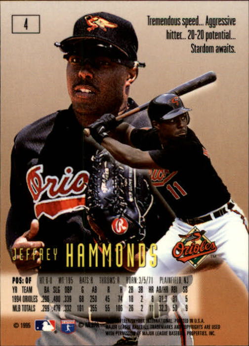 1995 Emotion Baseball "Main Set" Cards and Ripken Promo - Picture 7 of 277