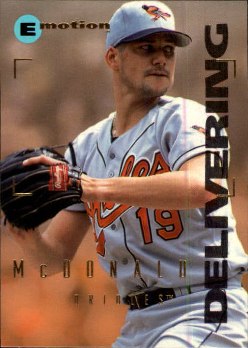 1995 Emotion Baseball "Main Set" Cards and Ripken Promo - Picture 8 of 277