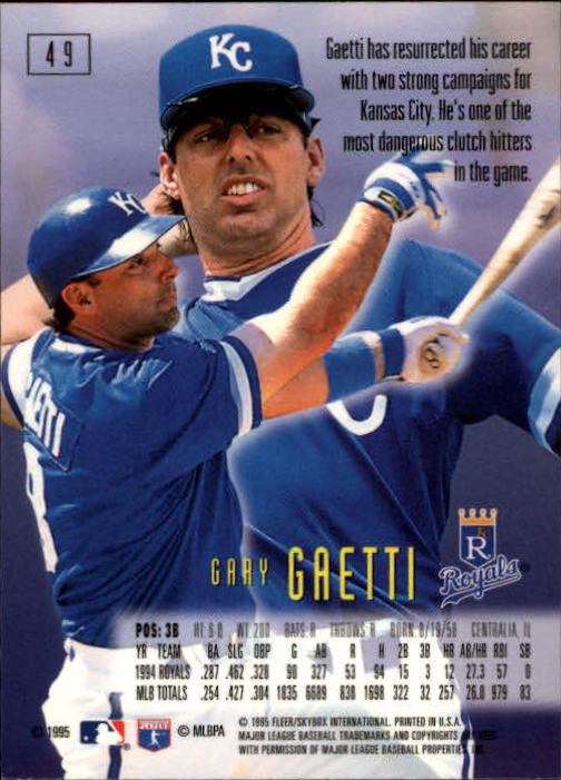1995 Emotion Baseball "Main Set" Cards and Ripken Promo - Picture 71 of 277