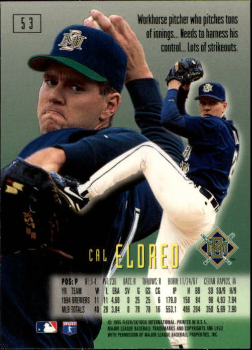 1995 Emotion Baseball "Main Set" Cards and Ripken Promo - Picture 77 of 277