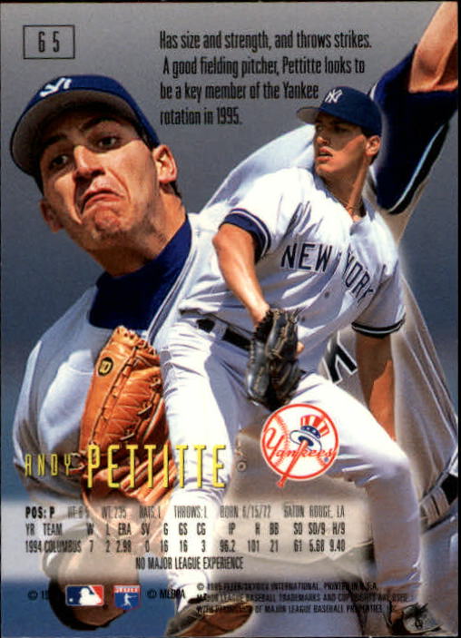 1995 Emotion Baseball "Main Set" Cards and Ripken Promo - Picture 93 of 277