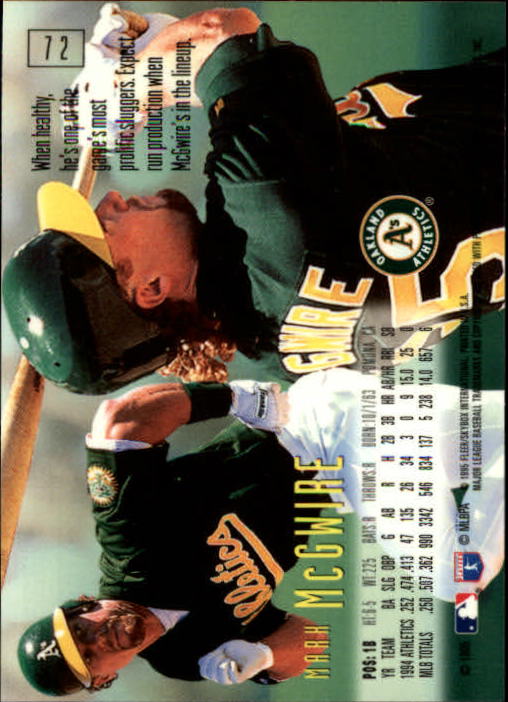 1995 Emotion Baseball "Main Set" Cards and Ripken Promo - Picture 101 of 277