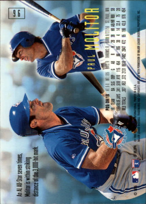 1995 Emotion Baseball "Main Set" Cards and Ripken Promo - Picture 133 of 277